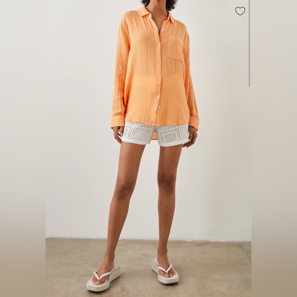 NWT Rails Ellis Gauze Button Down - Picture 3 of 6